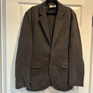 Men's A/X Armani Exchange Sport Coat size M-gray-EXC‎ cond. 100% Cotton Stretch
